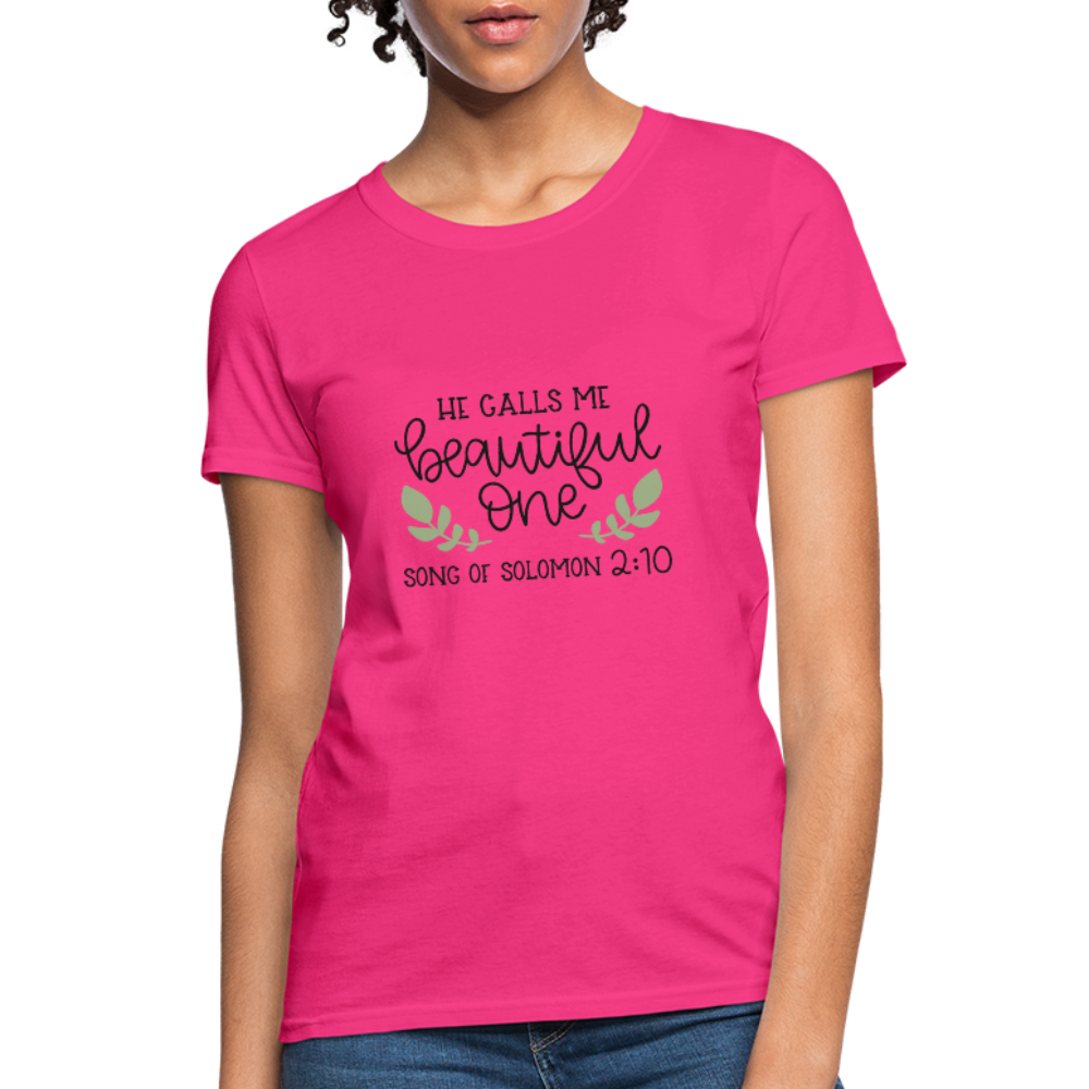 Song Of Solomon 2:10 - Women's T-Shirt - fuchsia
