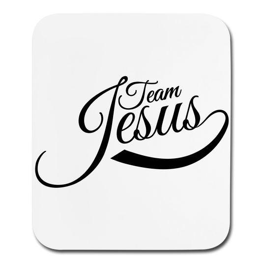 Team Jesus - Mousepad - Vertical - white