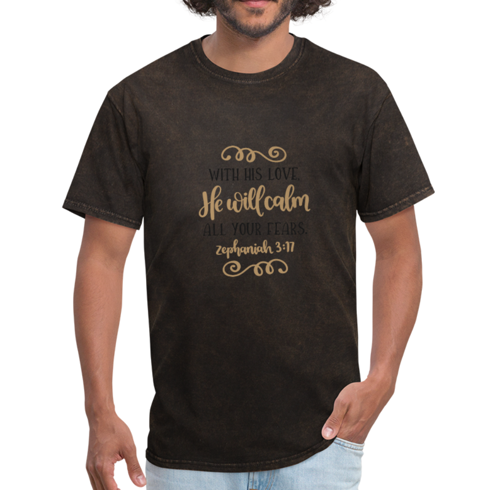 Zephaniah 3:17 - Men's T-Shirt - mineral black