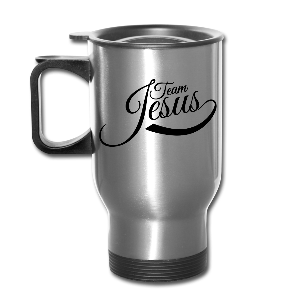Team Jesus - Travel Mug - silver