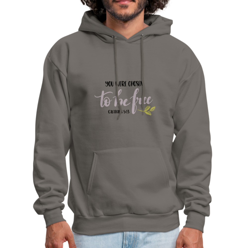 Galatians 5:13 - Men's Hoodie - asphalt gray