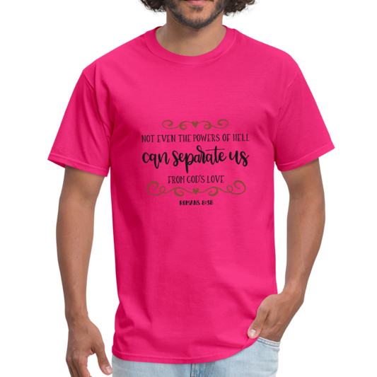 Romans 8:38 - Men's T-Shirt - fuchsia