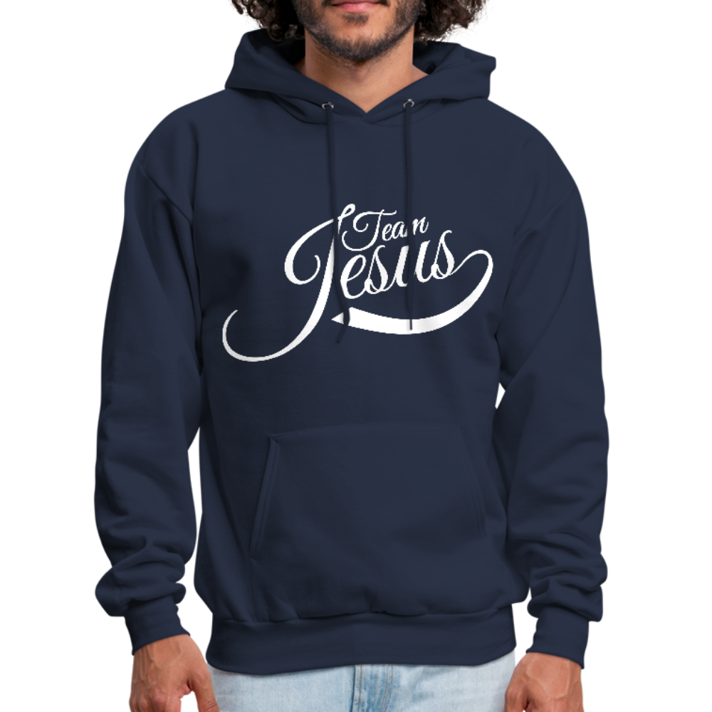 Team Jesus - White - Men's Hoodie - navy