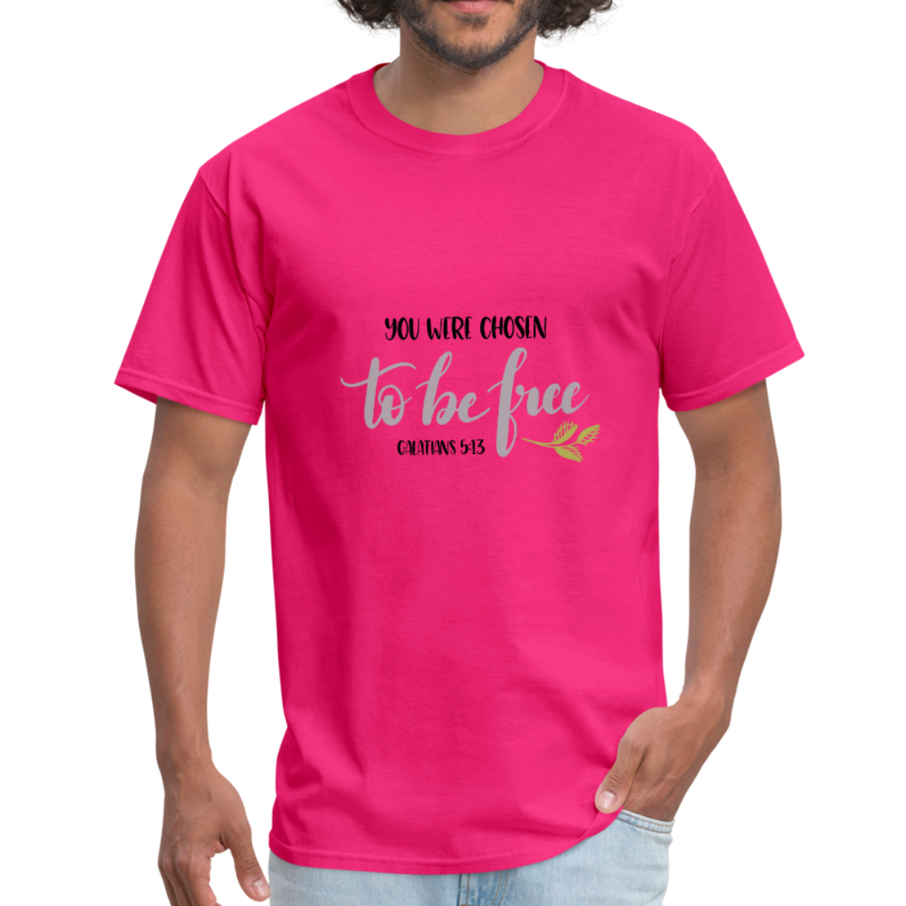 Galatians 5:13 - Men's T-Shirt - fuchsia