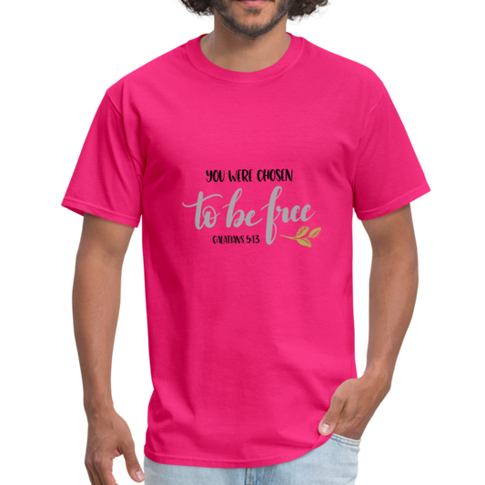 Galatians 5:13 - Men's T-Shirt - fuchsia