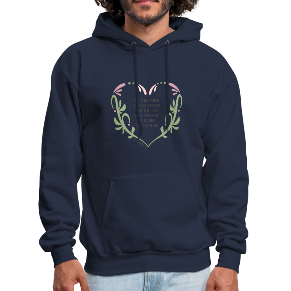 1 Samuel 1:27 - Men's Hoodie - navy