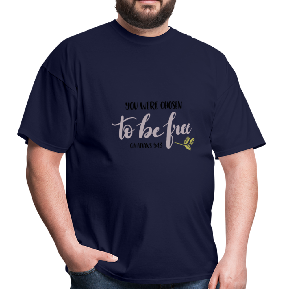 Galatians 5:13 - Men's T-Shirt - navy