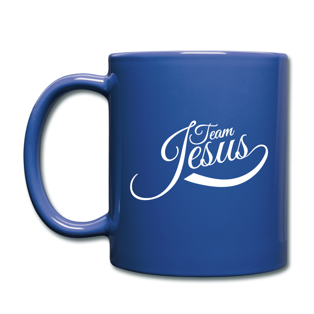 Team Jesus - Full Color Mug - royal blue