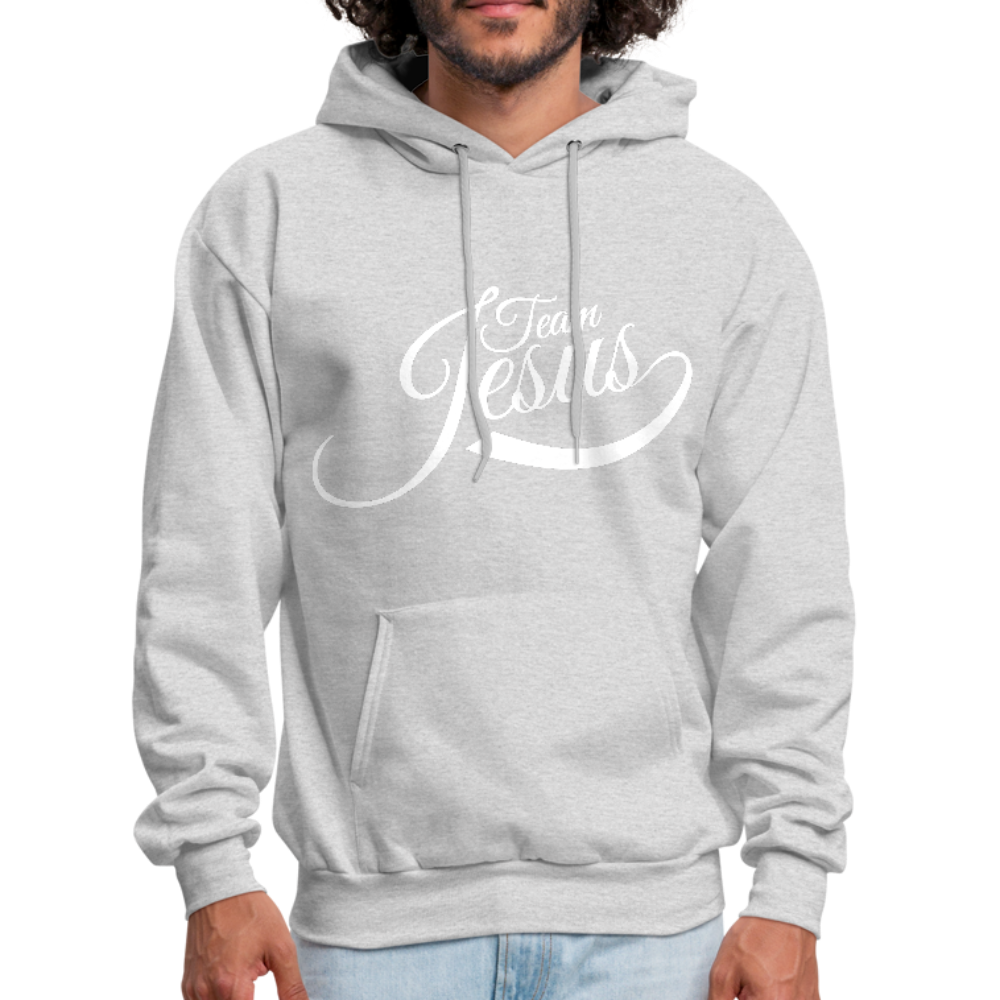 Team Jesus - White - Men's Hoodie - ash