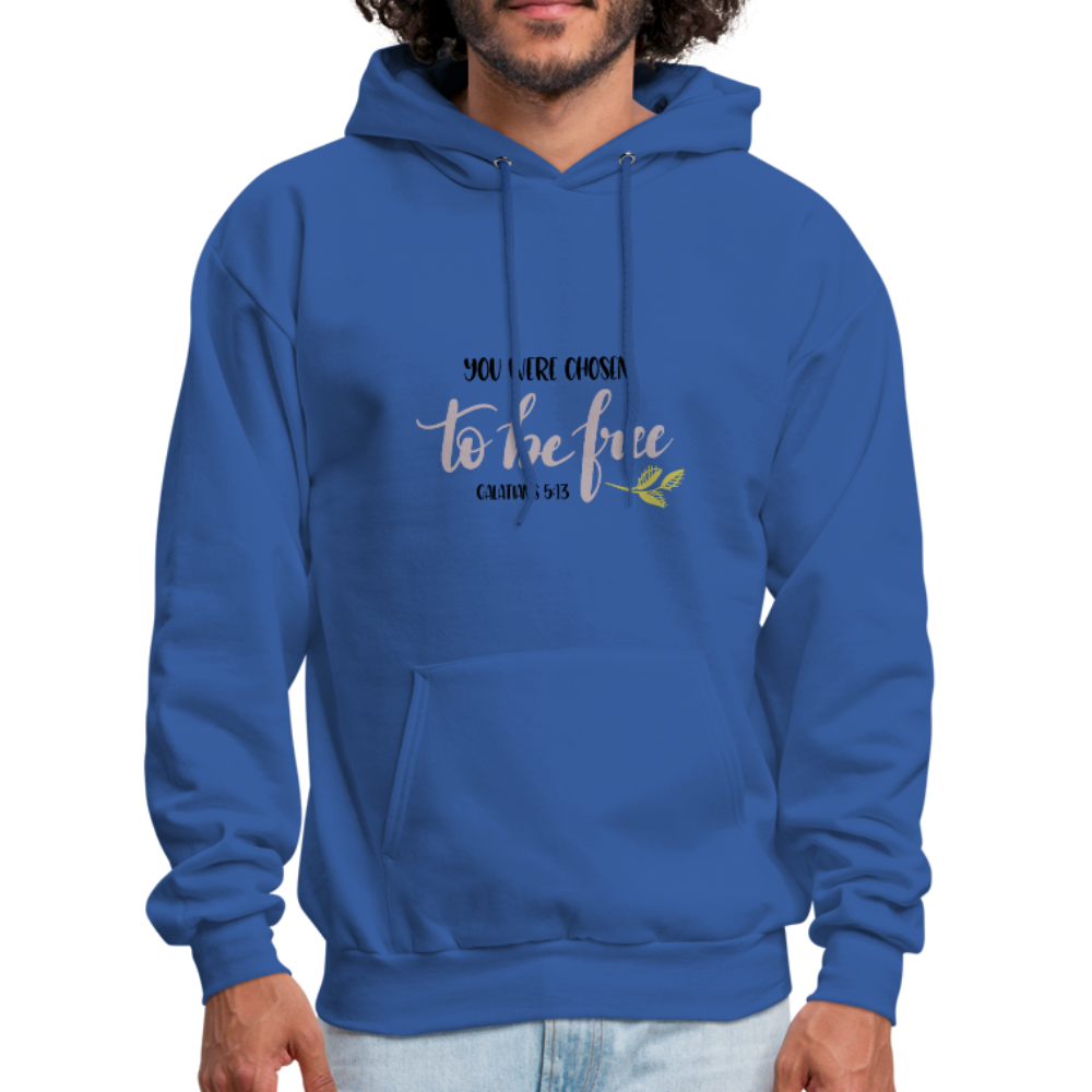 Galatians 5:13 - Men's Hoodie - royal blue