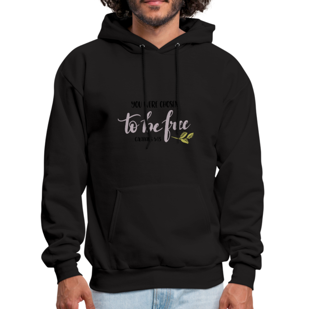 Galatians 5:13 - Men's Hoodie - black