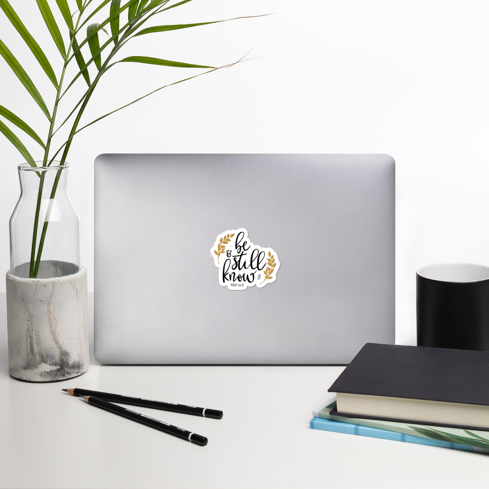 Be Still And Know - Stickers