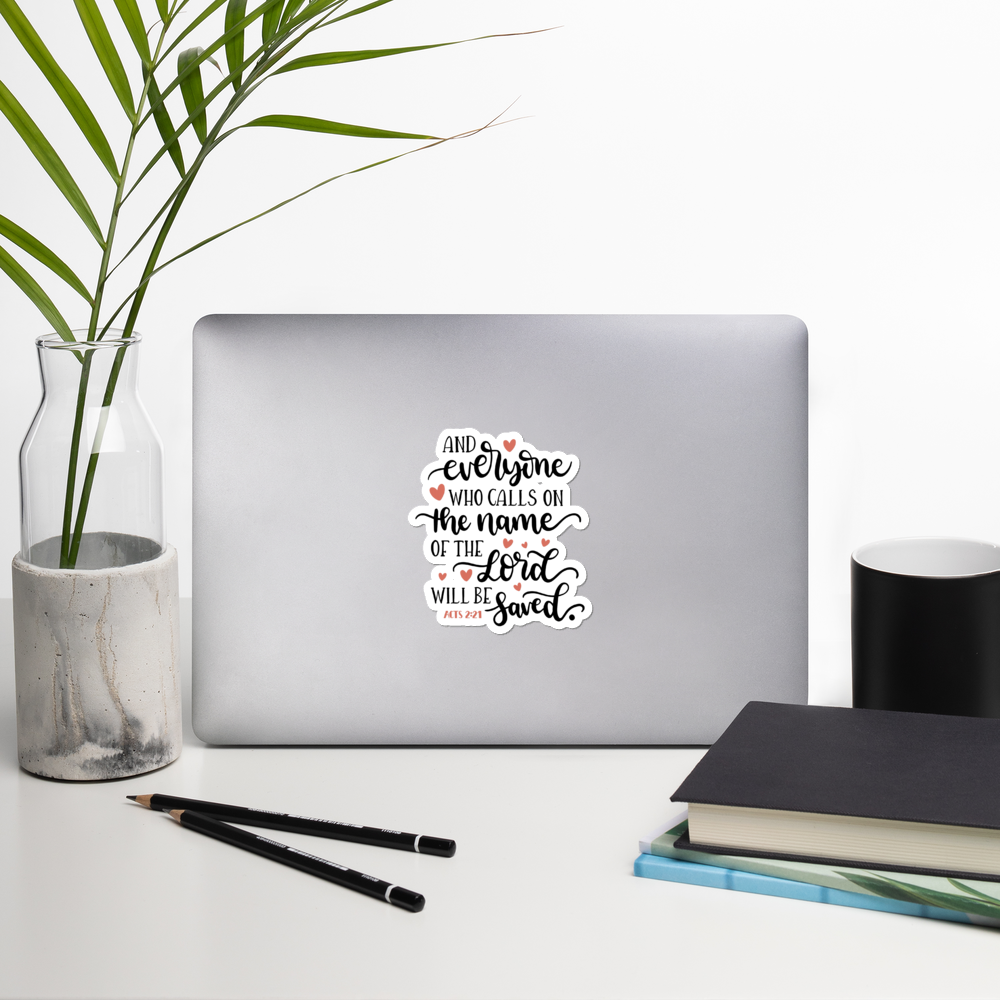 Acts 2:21 - Stickers