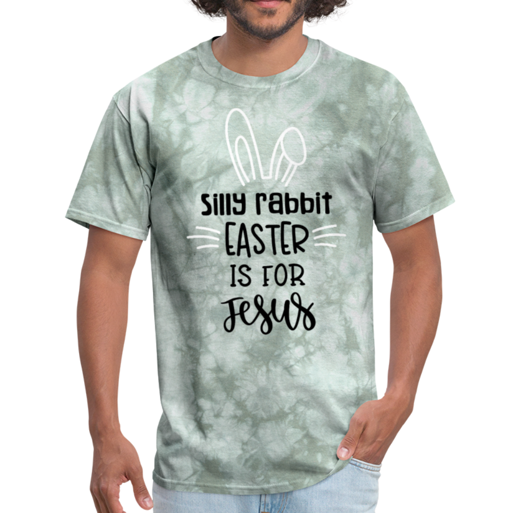 Silly Rabbit - Men's T-Shirt - military green tie dye