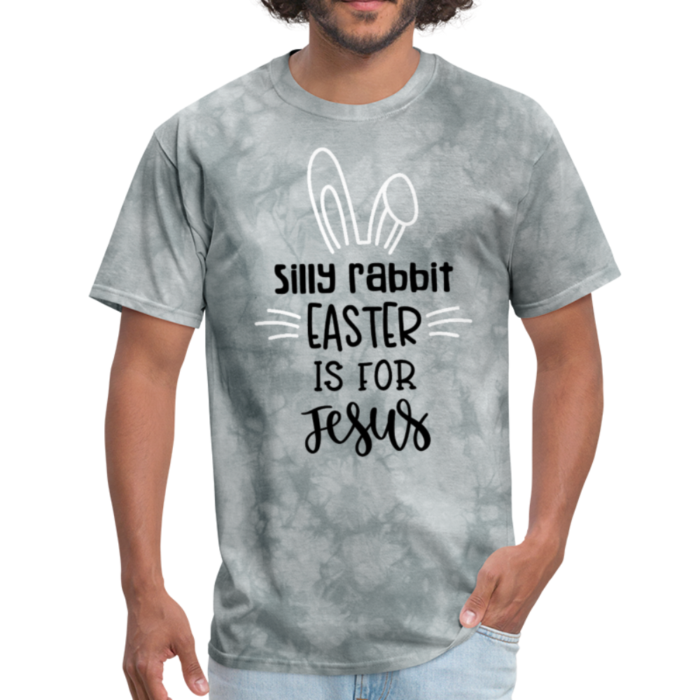 Silly Rabbit - Men's T-Shirt - grey tie dye