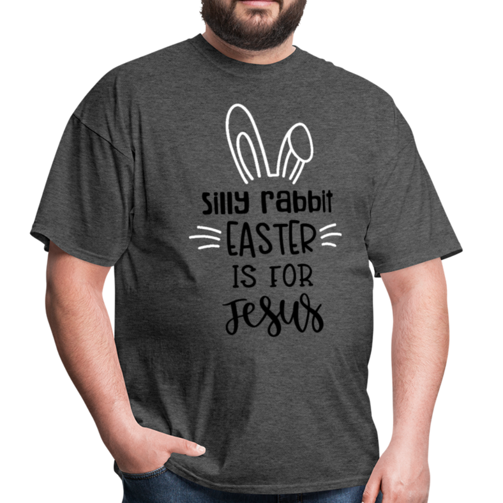 Silly Rabbit - Men's T-Shirt - heather black