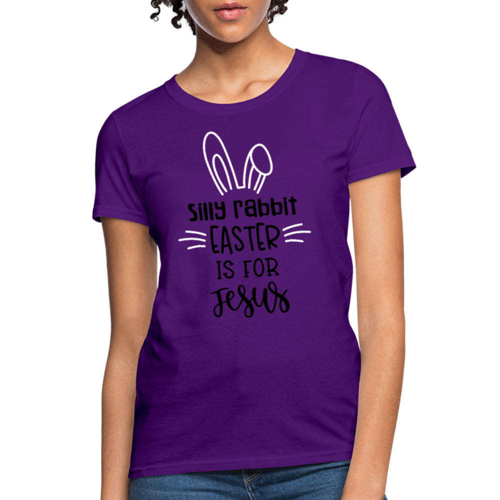 Silly Rabbit - Women's T-Shirt - purple
