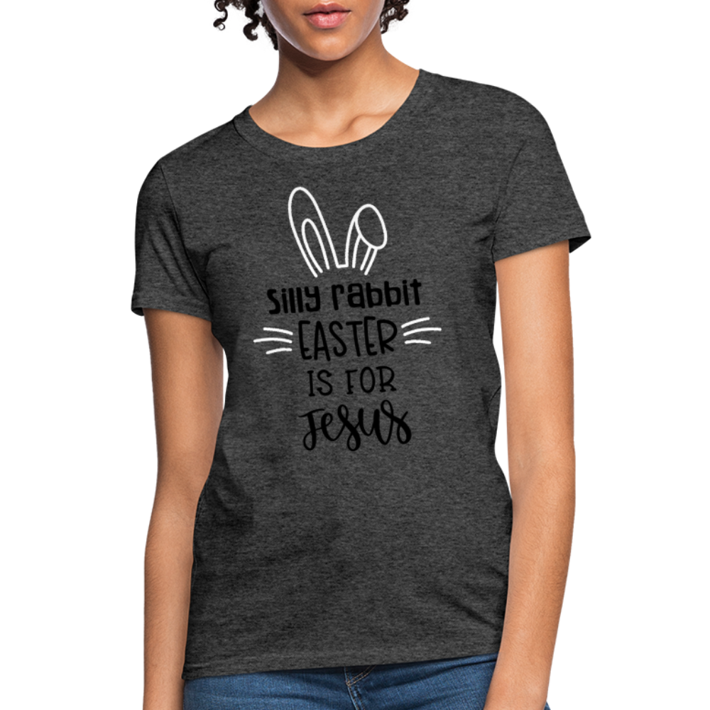 Silly Rabbit - Women's T-Shirt - heather black
