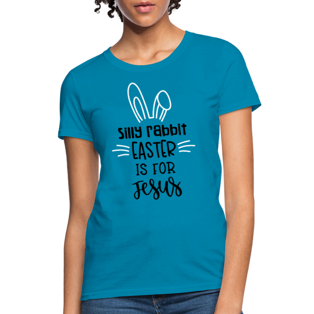 Silly Rabbit - Women's T-Shirt - turquoise