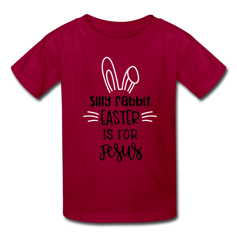 Silly Rabbit - Youth T-Shirt - dark red