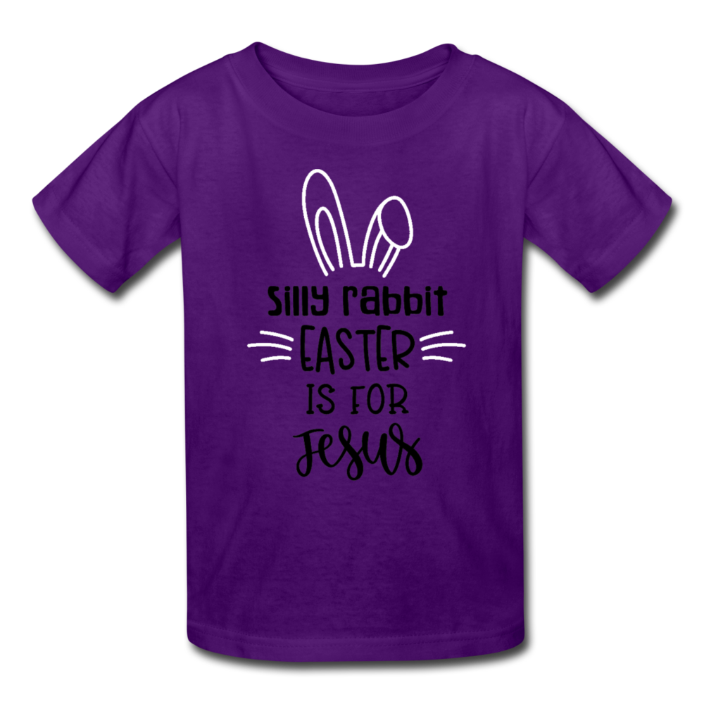 Silly Rabbit - Youth T-Shirt - purple