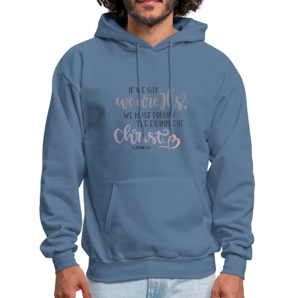 1 John 2:6 - Men's Hoodie - denim blue