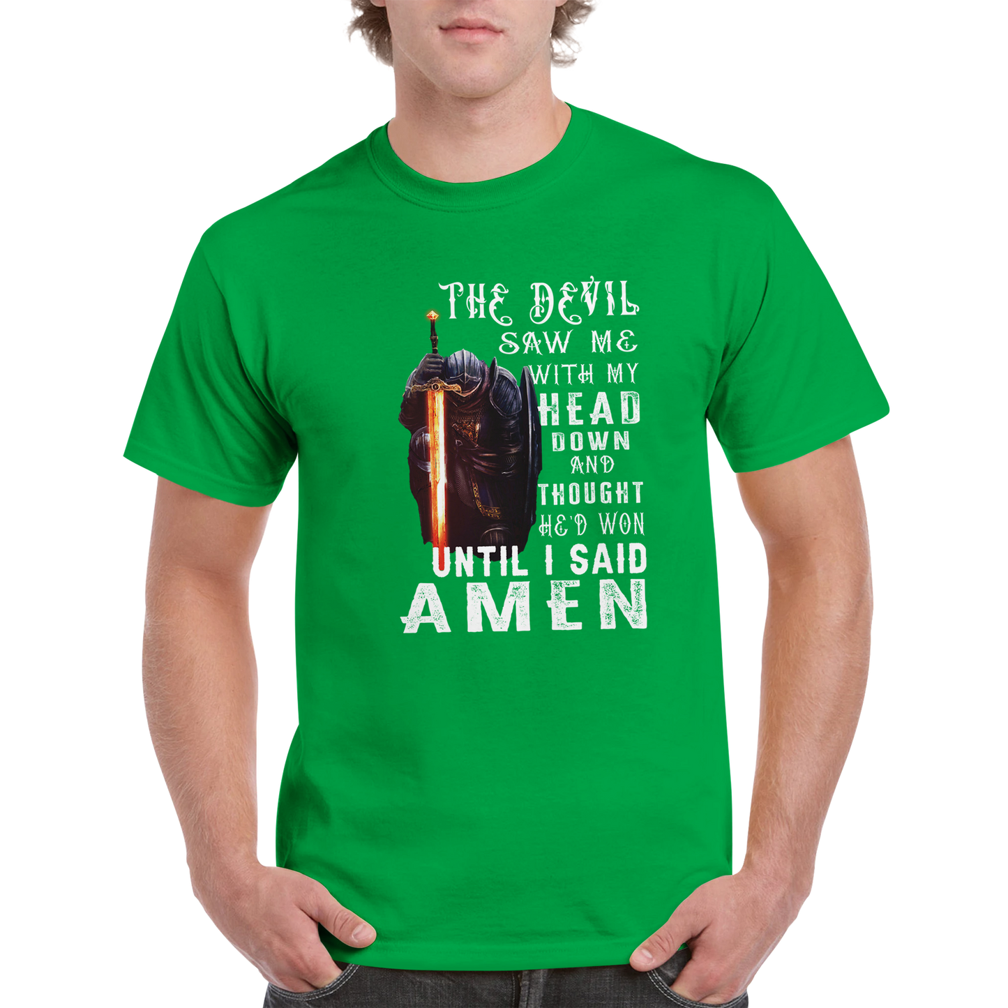 The Devil Saw Me With My Head Down - Men's T-Shirt