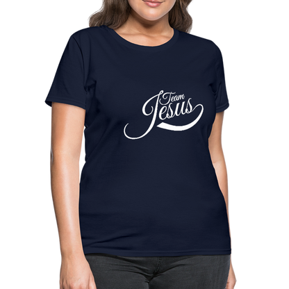 Team Jesus - White - Women's T-Shirt - navy