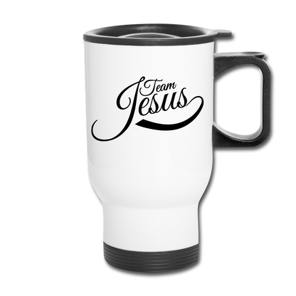 Team Jesus - Travel Mug - white