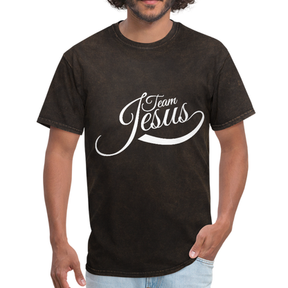 Team Jesus - White - Men's T-Shirt - mineral black