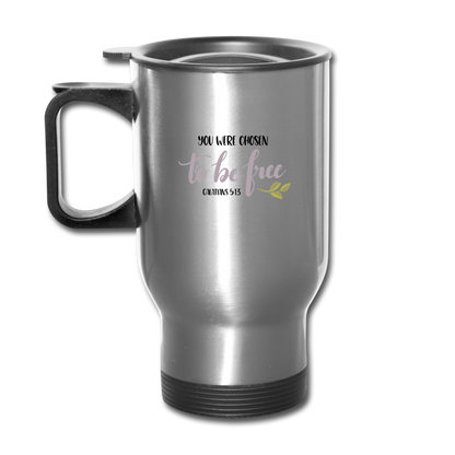 Galatians 5:13 - Travel Mug - silver