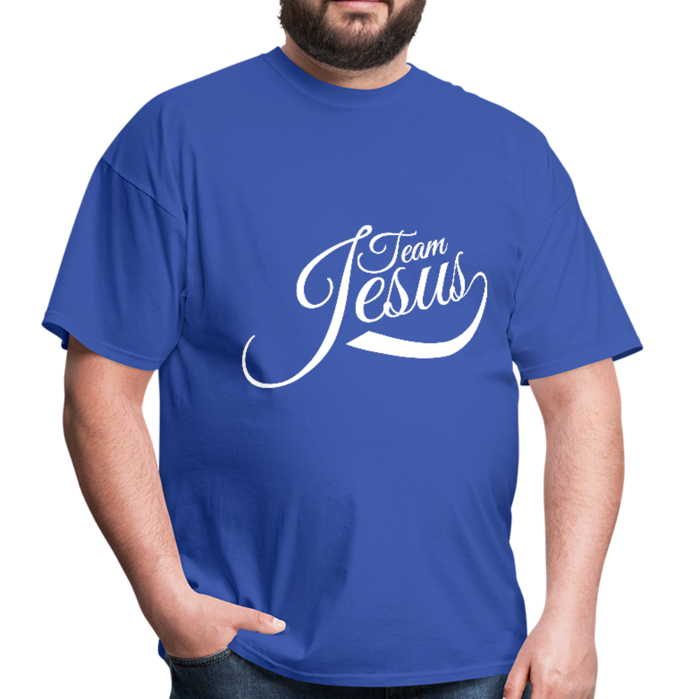 Team Jesus - White - Men's T-Shirt - royal blue