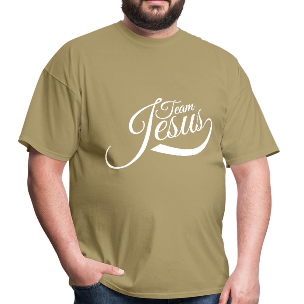 Team Jesus - White - Men's T-Shirt - khaki