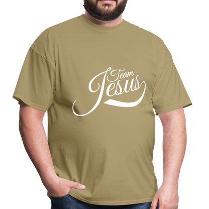 Team Jesus - White - Men's T-Shirt - khaki