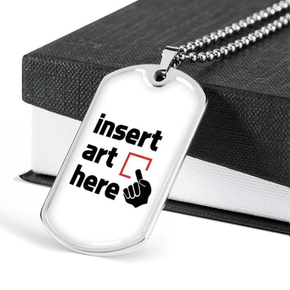 C.D. Personalized Stainless Dog Tag