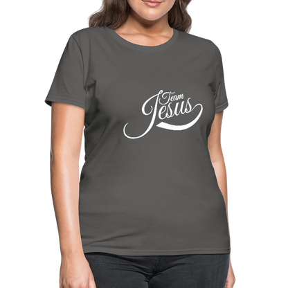 Team Jesus - White - Women's T-Shirt - charcoal