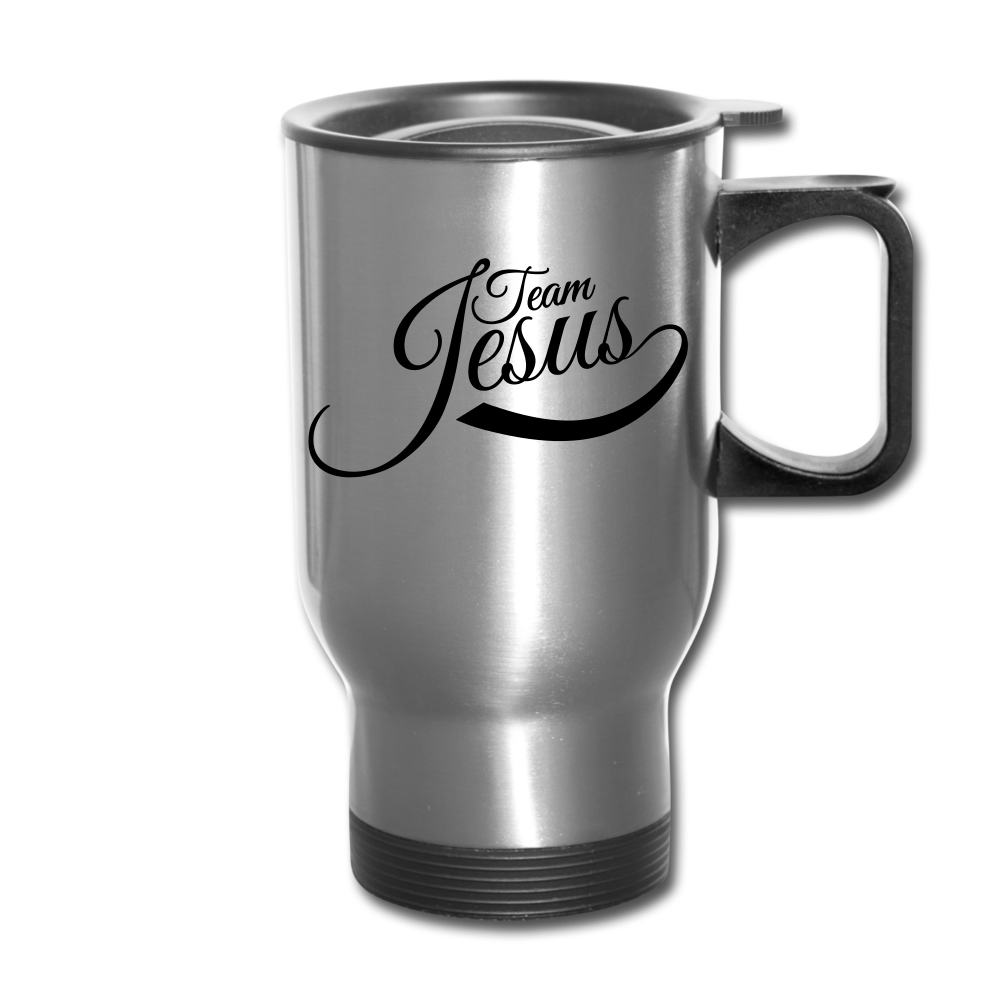 Team Jesus - Travel Mug - silver