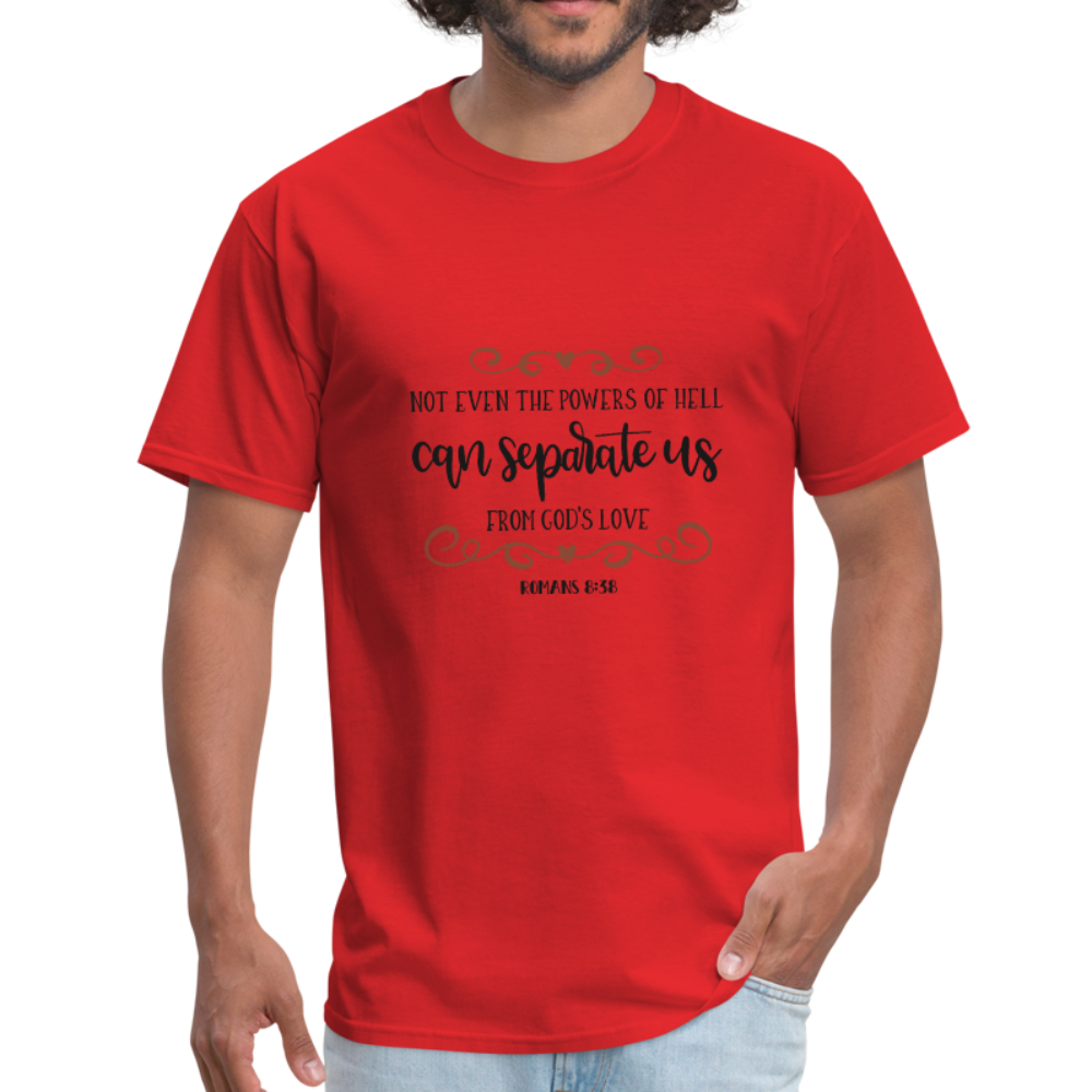 Romans 8:38 - Men's T-Shirt - red