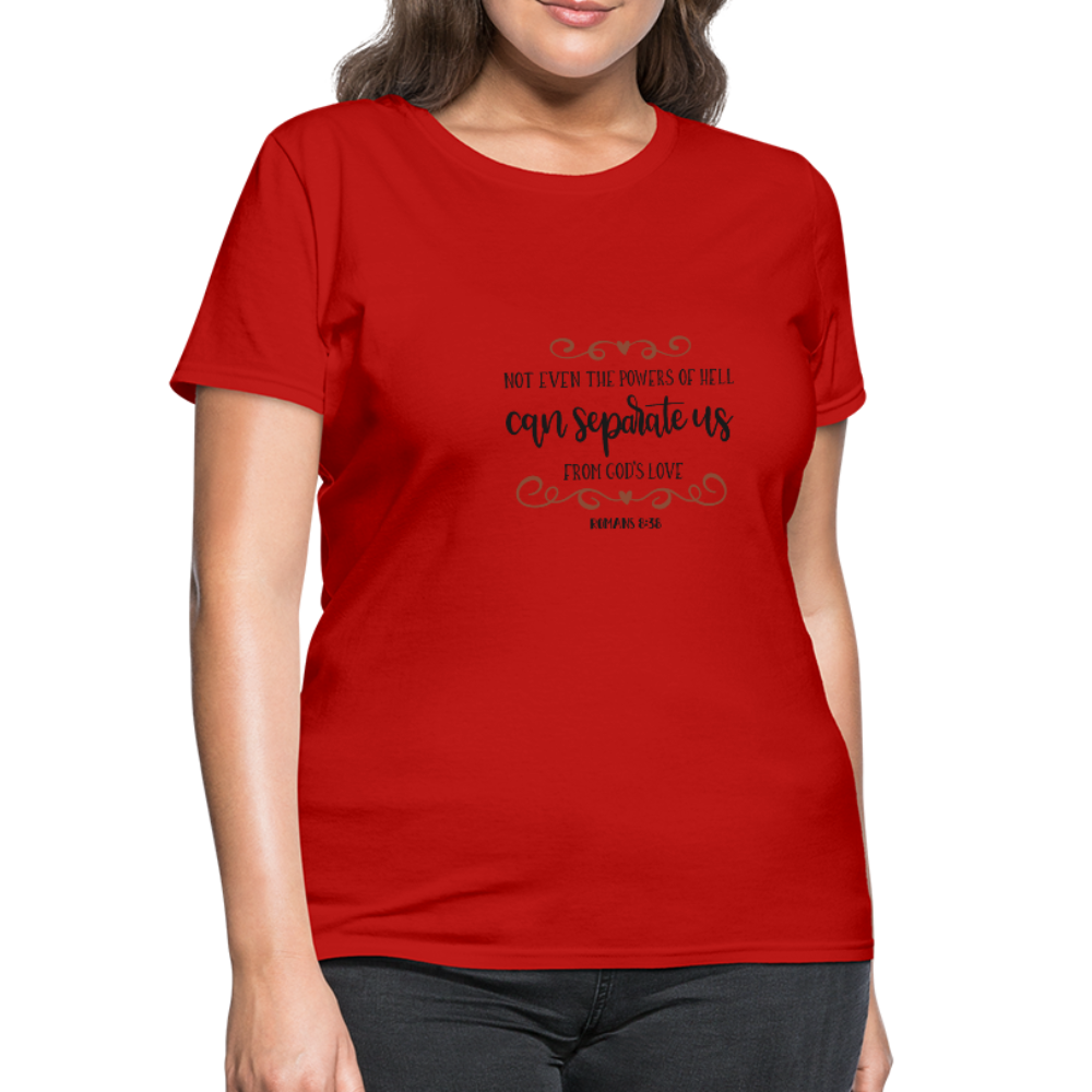 Romans 8:38 - Women's T-Shirt - red