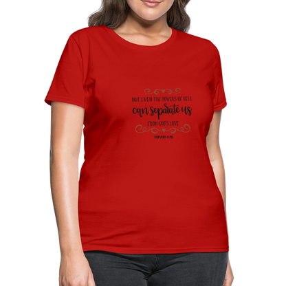 Romans 8:38 - Women's T-Shirt - red