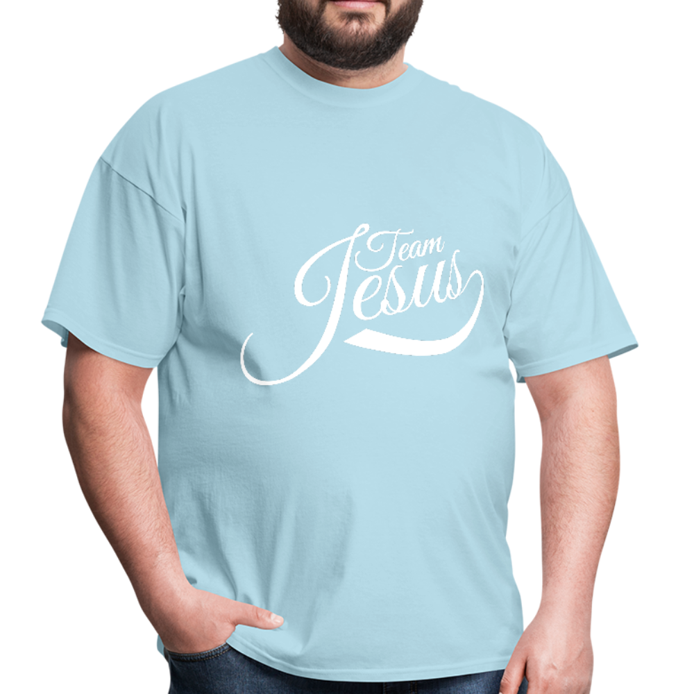 Team Jesus - White - Men's T-Shirt - powder blue