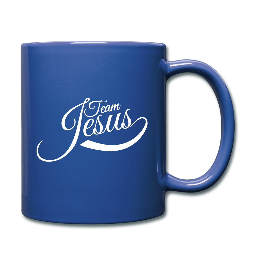 Team Jesus - Full Color Mug - royal blue