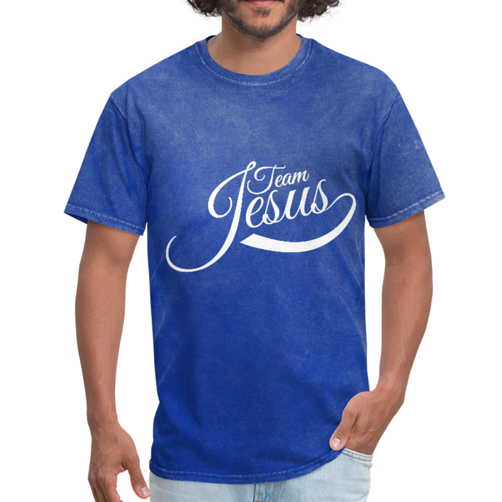 Team Jesus - White - Men's T-Shirt - mineral royal