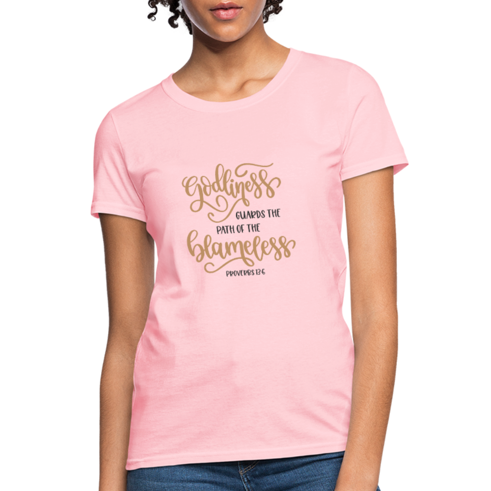 Proverbs 13:6 - Women's T-Shirt - pink