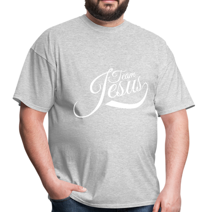 Team Jesus - White - Men's T-Shirt - heather gray