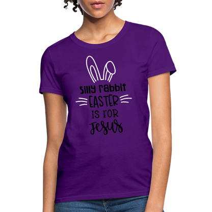 Silly Rabbit - Women's T-Shirt - purple