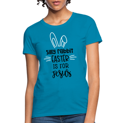 Silly Rabbit - Women's T-Shirt - turquoise