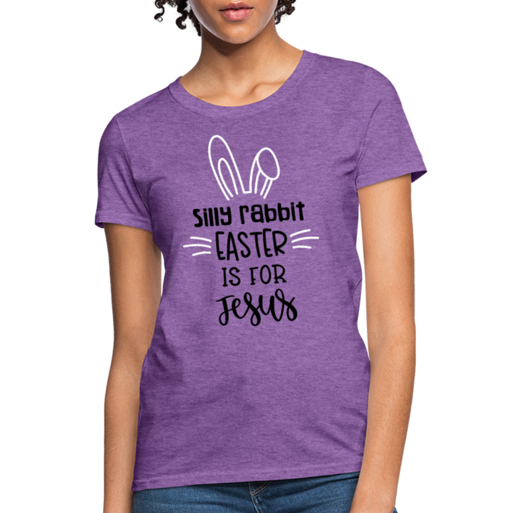 Silly Rabbit - Women's T-Shirt - purple heather