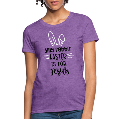 Silly Rabbit - Women's T-Shirt - purple heather