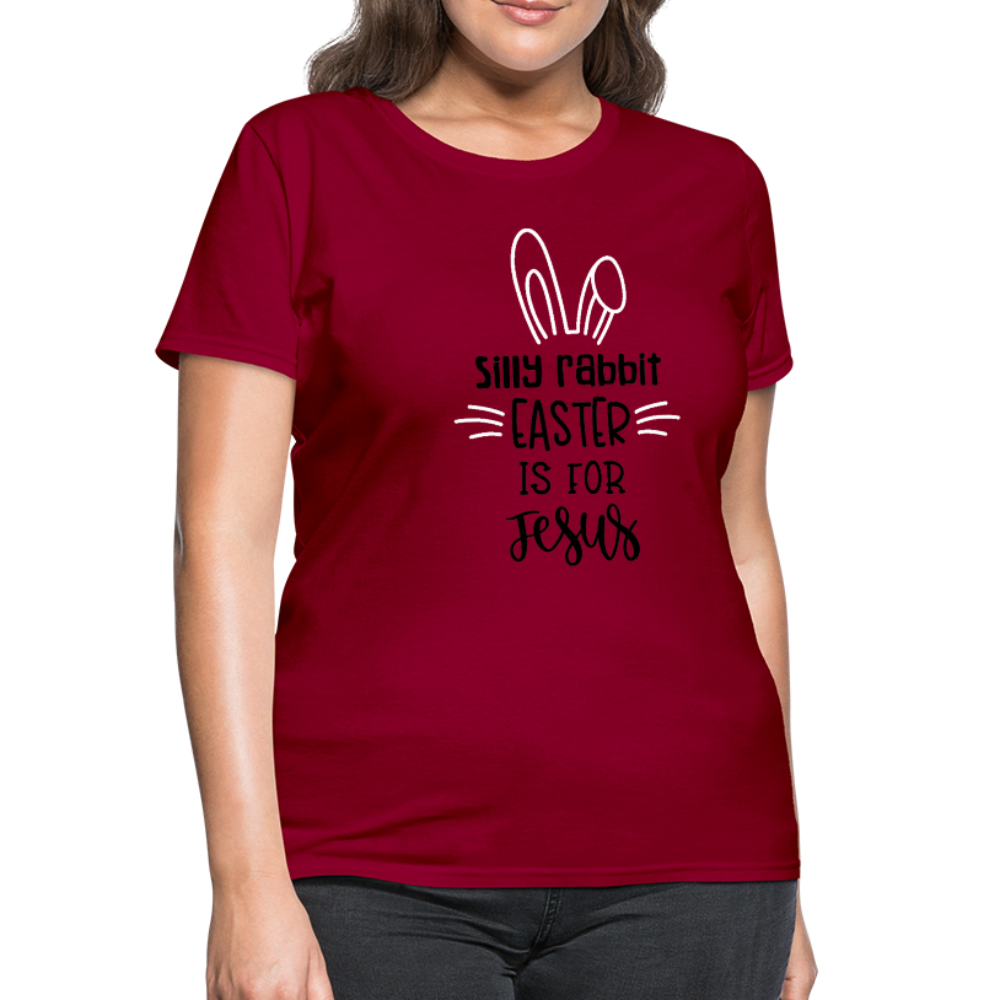 Silly Rabbit - Women's T-Shirt - dark red